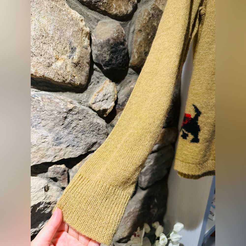 Woolrich Dachshund Weiner Knitted Wool Sweater. Size XL. - Picture 4 of 9